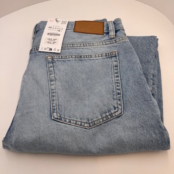 Zara Mens Straight Fit Jeans - Light Blue - 8062/410/407 (36x32) - Picture 4 of 5